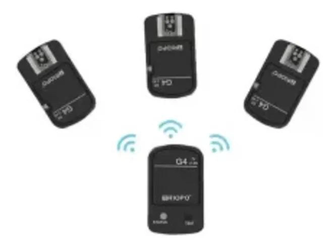 RECEPTOR INALAMBRICO PARA FLASH COMPATIBLE CON CANON Y NIKON - 4