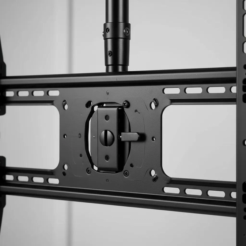SOPORTE AJUSTABLE PARA TV DE TECHO 32 A 75 PULGADAS COLOR NEGRO - 4