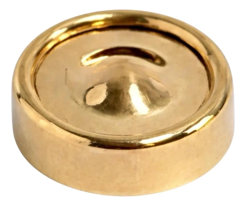 TOPE A PRESION PARA AROS ABRIDORES EN ORO LAMINADO 14K - 1