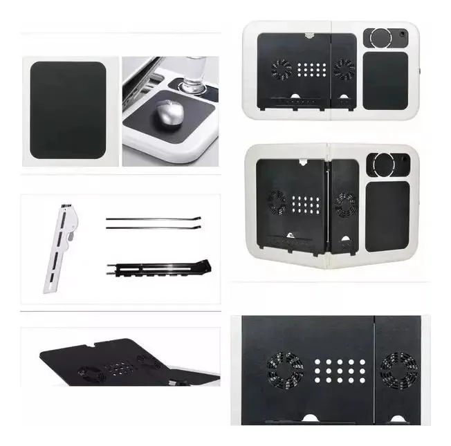 MESA PORTATIL PLEGABLE CON VENTILADOR PARA NOTEBOOKS - 2