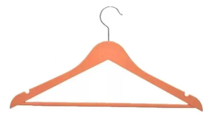 SET DE 10 COLGADORES ANTIDESLIZANTES PARA ROPA - 2