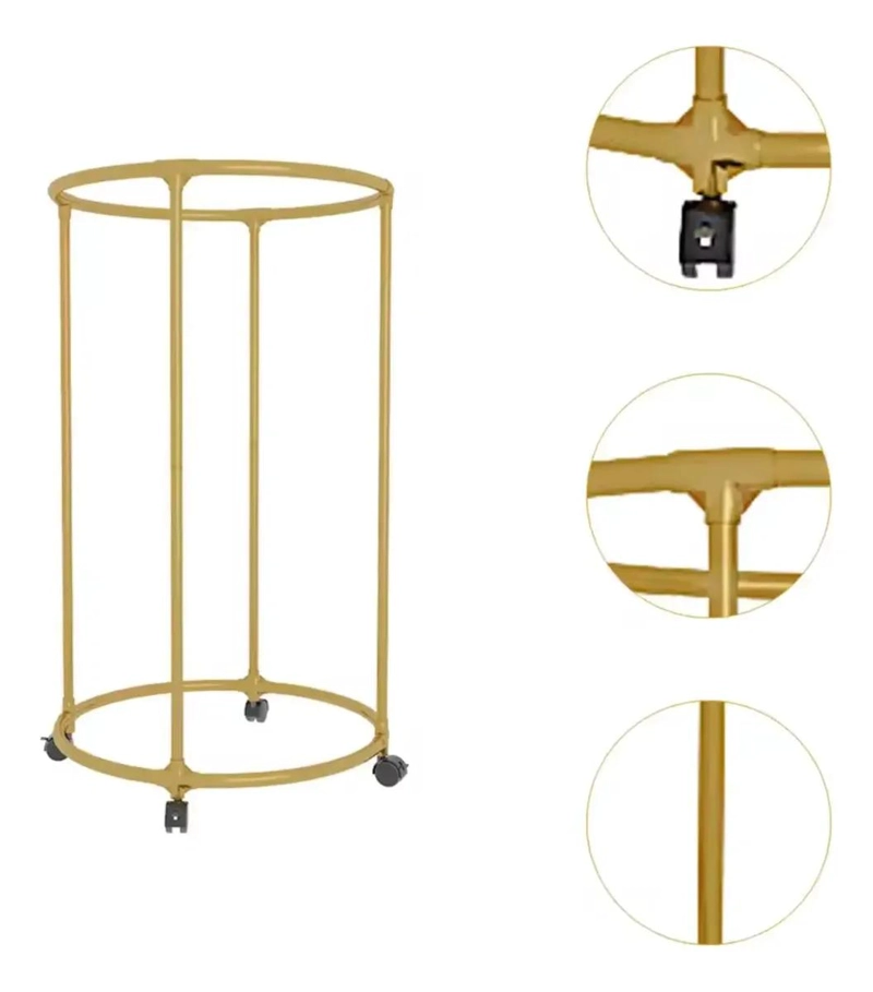 PERCHERO GIRATORIO ORGANIZADOR COLGADOR DE ROPA MODERNO - 6