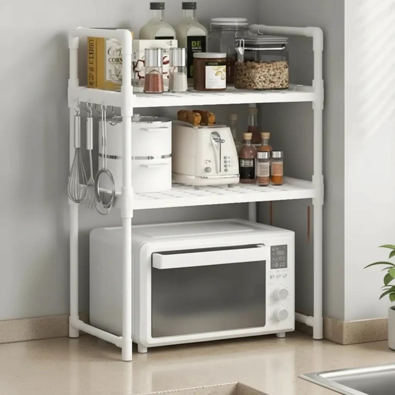 ESTANTE ORGANIZADOR MULTIUSO PARA COCINA Y ELECTRODOME STICOS - 7