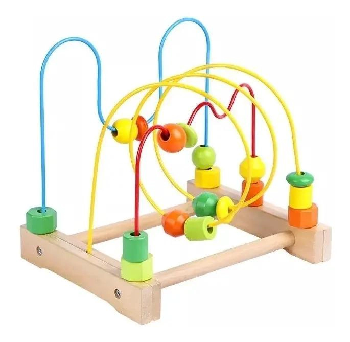 PACK DE JUGUETES DIDACTICOS DE MADERA PARA BEBE S ESTIMULACION - 2