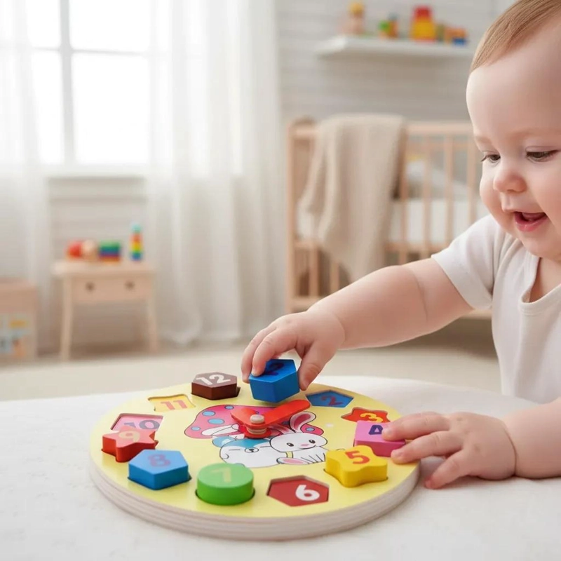 JUGUETES DIDACTICOS DE MADERA PARA APRENDIZAJE INFANTIL PACK 9 - 2