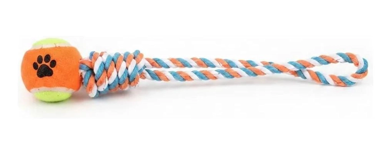 JUGUETE INTERACTIVO PARA MASCOTAS CON ASA Y PELOTA 40CM - 1