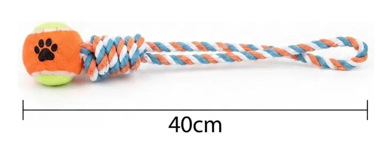 JUGUETE INTERACTIVO PARA MASCOTAS CON ASA Y PELOTA 40CM - 4