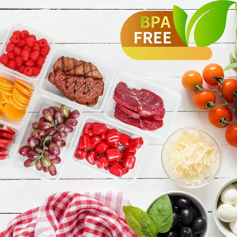 SET DE 24 RECIPIENTES HERME TICOS PARA ALIMENTOS CON TAPA - 8