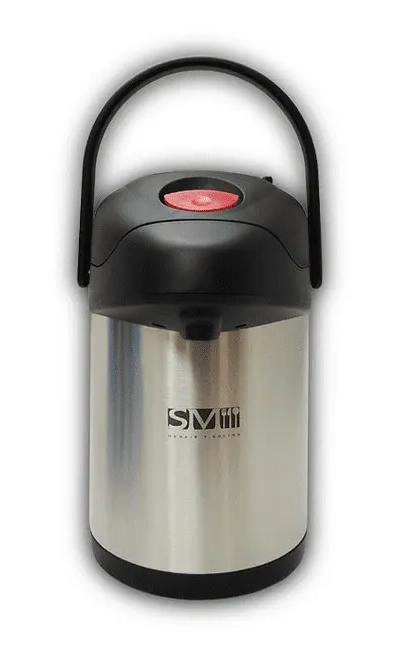 TERMO DE ACERO INOXIDABLE 4 LITROS CON SIFON - 1