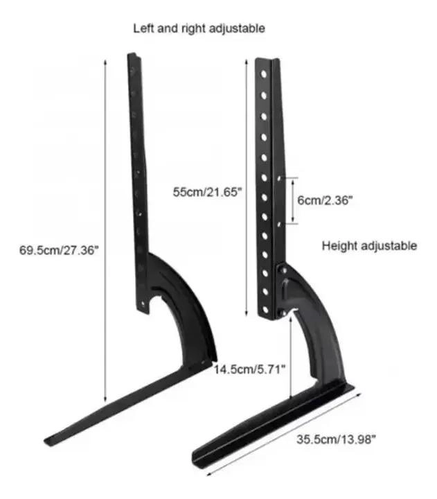 SOPORTE UNIVERSAL PARA TV DE 32 A 70 PULGADAS CON AJUSTE DE ALTURA - 6