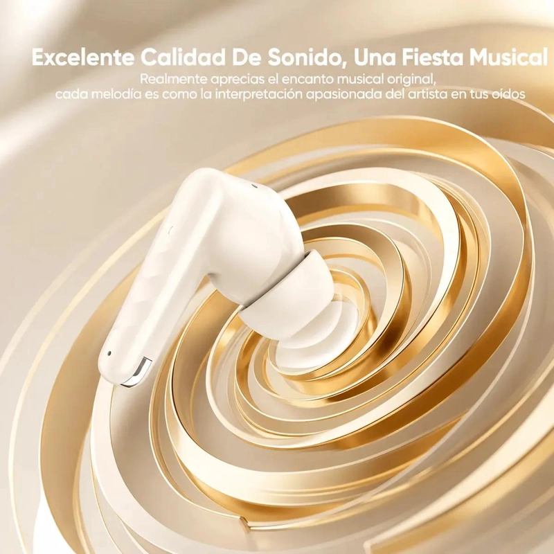 AUDIFONOS INALAMBRICOS BLUETOOTH 5.4 CON MICROFONO Y CARGA RAPIDA - 5
