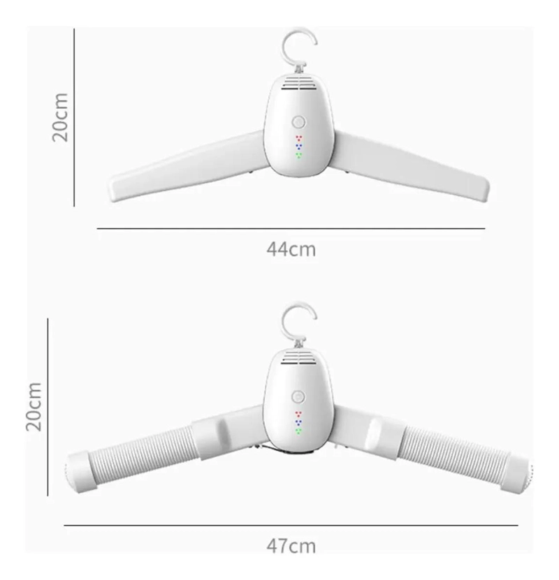 PERCHERO COLGADOR PORTATIL PARA SECADO DE ROPA Y CALZADO - 2