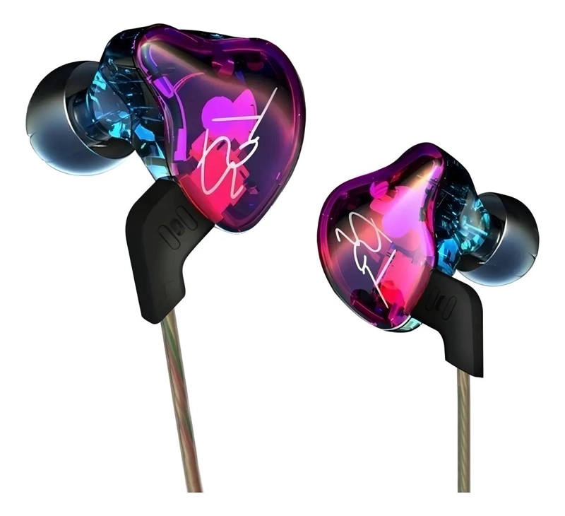 AUDIFONOS IN-EAR CON MICROFONO EN COLORES VIBRANTES - 1