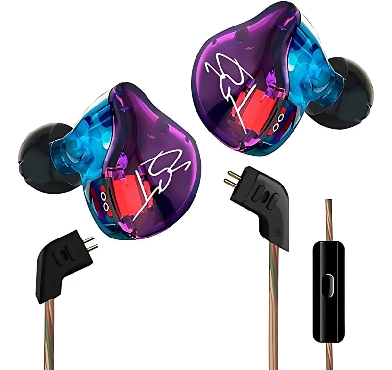 AUDIFONOS IN-EAR CON MICROFONO EN COLORES VIBRANTES - 5