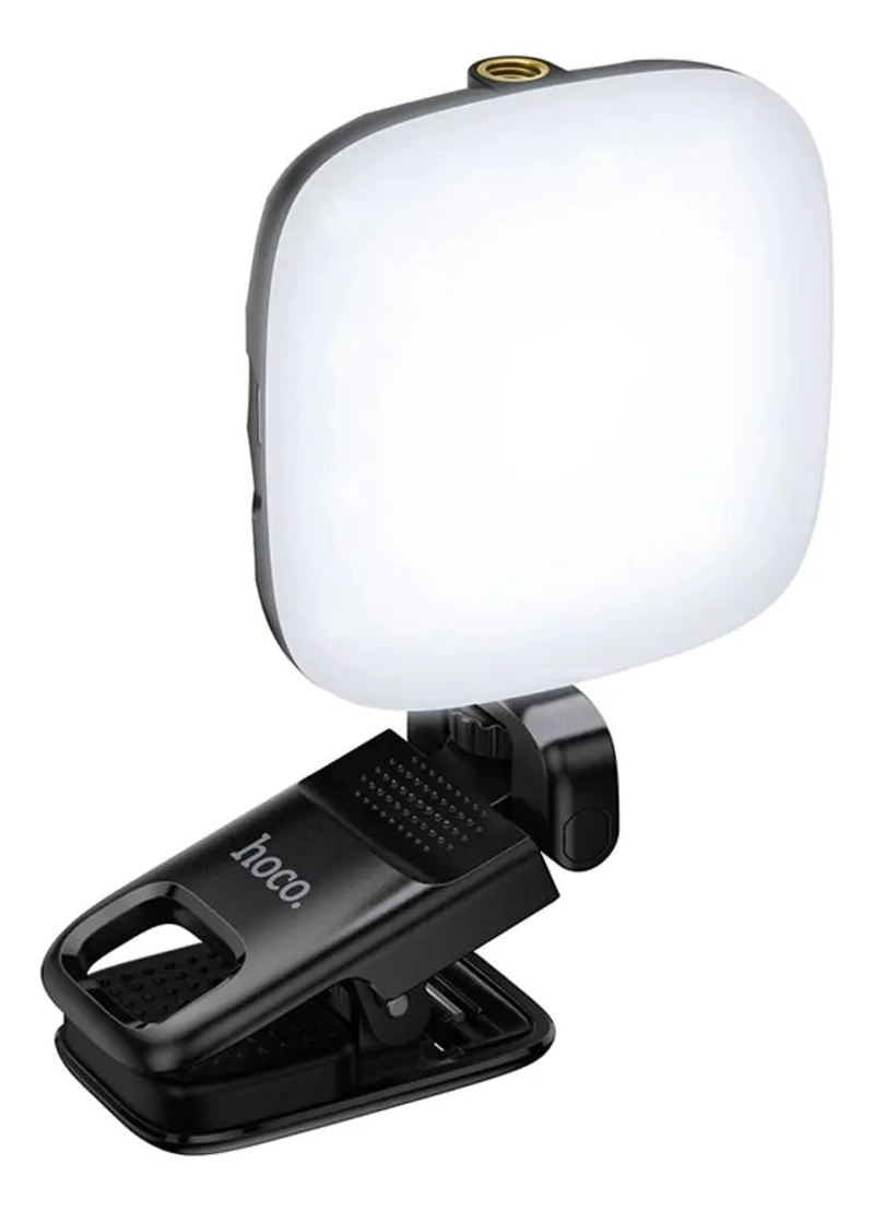 LAMPARA LED PORTATIL CON CLIP AJUSTABLE PARA CELULARES - 1