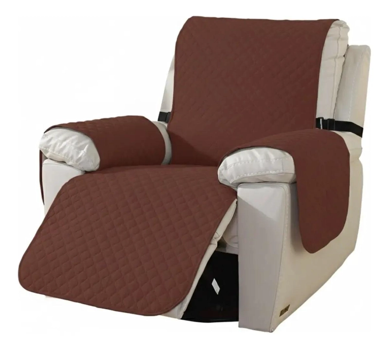 FUNDA PROTECTORA IMPERMEABLE PARA SOFA DE 1 PLAZA RESISTENTE Y DURADERA - 1
