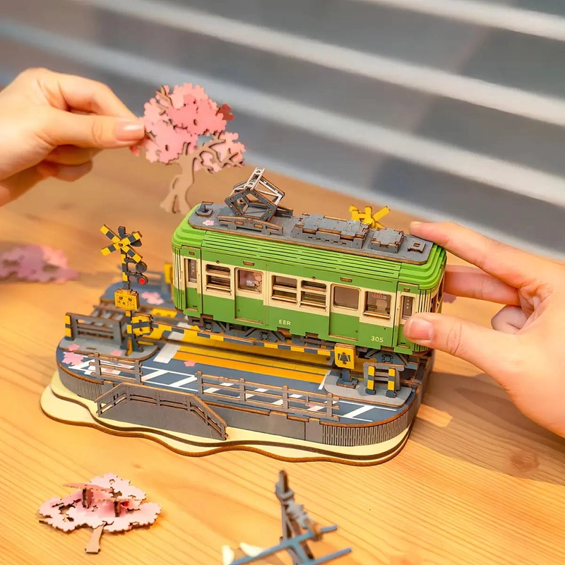 PUZZLE 3D DE MADERA SAKURA JOURNEY PARA ARMAR - 7
