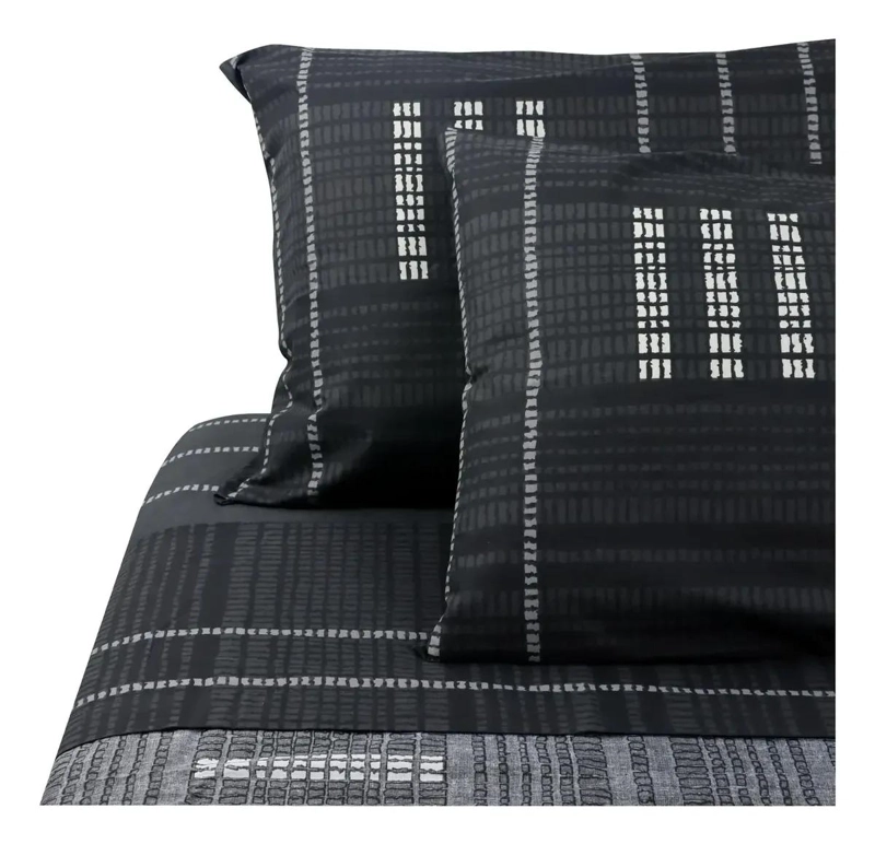 JUEGO DE SABANAS 2 PLAZAS 144 HILOS ESTAMPADO ELEGANTE - 2