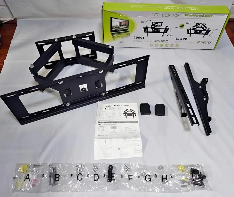SOPORTE DE PARED AJUSTABLE PARA TV DE 32 A 70 PULGADAS - 8