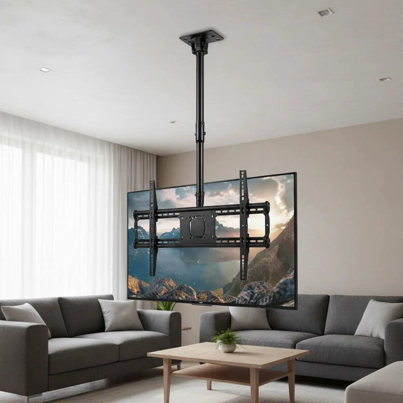 SOPORTE AJUSTABLE PARA TV DE TECHO Y PARED DE 40 A 75 PULGADAS - 1