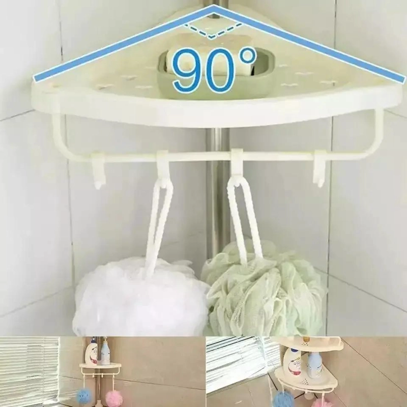 ORGANIZADOR ESQUINERO MULTIFUNCIONAL PARA BAÑO Y COCINA - 6