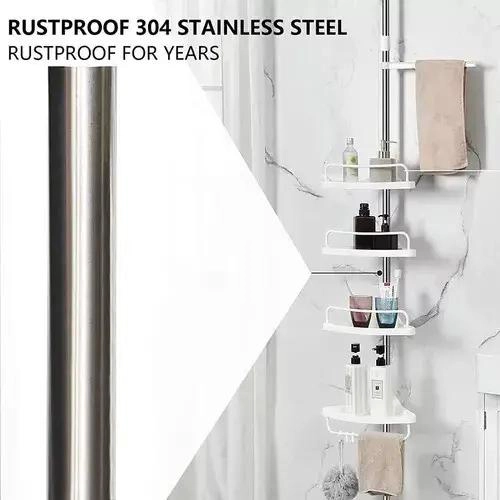 ORGANIZADOR ESQUINERO MULTIFUNCIONAL PARA BAÑO Y COCINA - 7