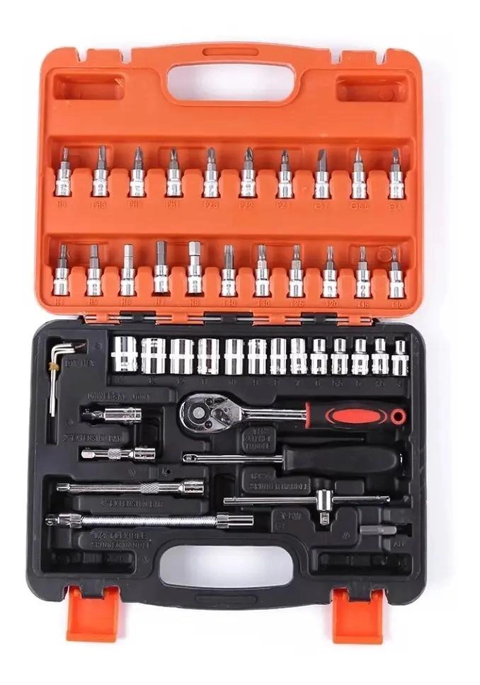 MALETIN DE HERRAMIENTAS CON LLAVES PARA AUTO Y BICICLETAS - 3