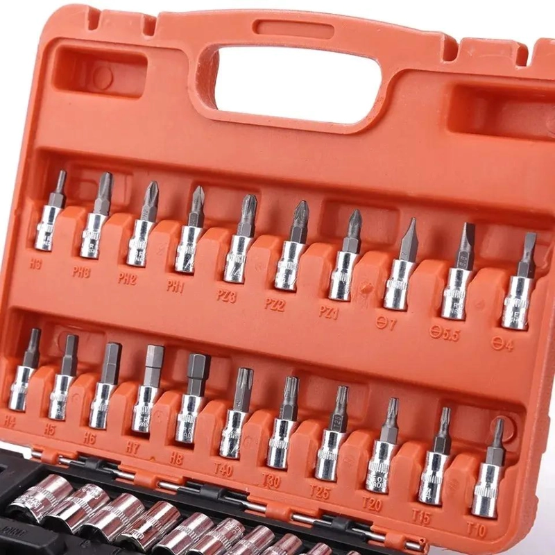 MALETIN DE HERRAMIENTAS CON LLAVES PARA AUTO Y BICICLETAS - 4