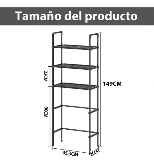 ORGANIZADOR DE BAÑO DE 3 NIVELES PARA ESPACIO REDUCIDO - 2