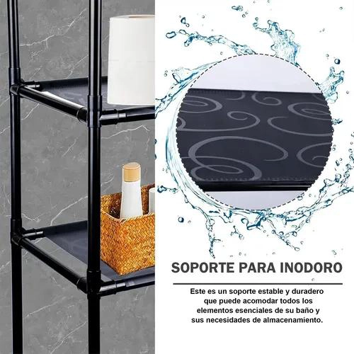 ORGANIZADOR DE BAÑO DE 3 NIVELES PARA ESPACIO REDUCIDO - 4