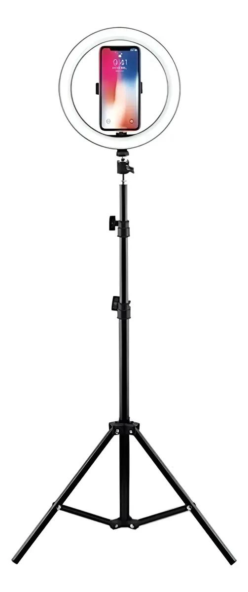 ANILLO DE LUZ LED REGULABLE CON TRIPODE AJUSTABLE DE 26 CM - 1