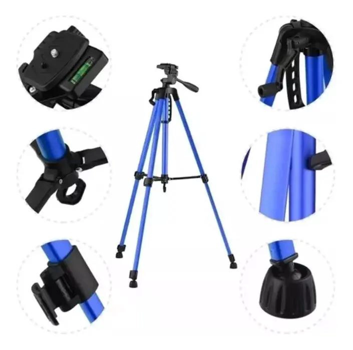 TRIPODE AJUSTABLE PARA CAMARA Y SMARTPHONE CON BOLSA DE TRANSPORTE - 2