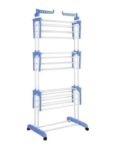 TENDEDERO COLGADOR PLEGABLE PARA ROPA BLANCO DE ALTA CALIDAD - 3