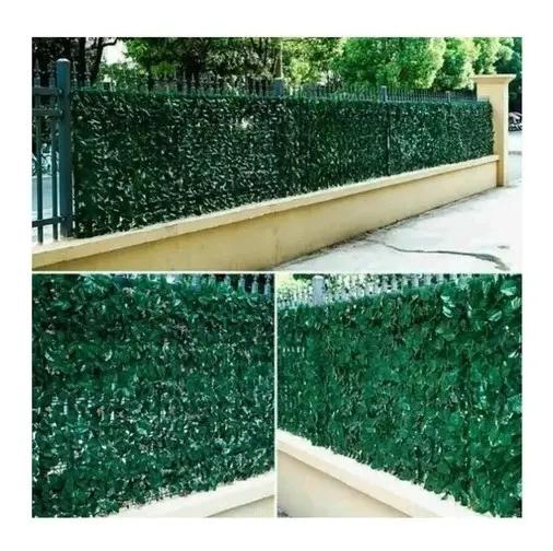 SET DE 2 MALLAS DE HOJAS ENREDADERAS ARTIFICIALES 3X1M - 3
