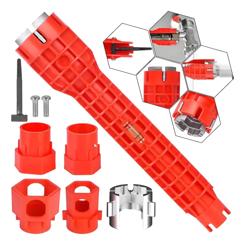 LLAVE MULTIFUNCIONAL 14 EN 1 PARA TUBERIAS - 1