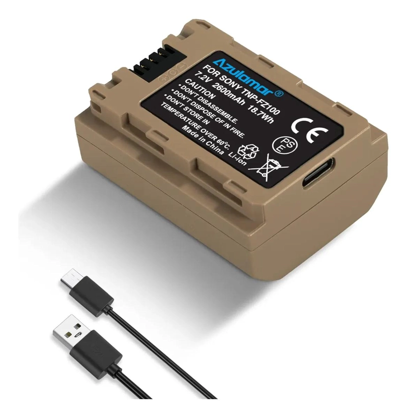 BATERIA RECARGABLE DE 2600MAH PARA CAMARAS SONY - 1