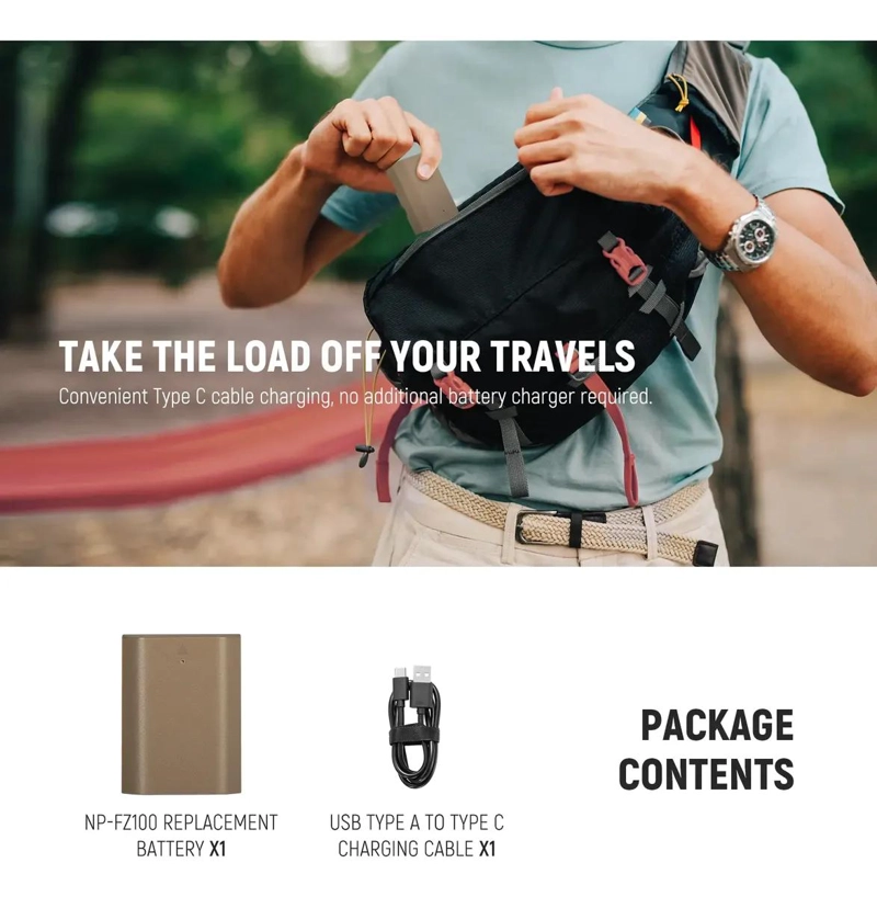 BATERIA RECARGABLE DE 2600MAH PARA CAMARAS SONY - 8