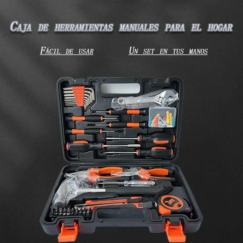 JUEGO DE HERRAMIENTAS 43 PIEZAS CON MALETIN - 3