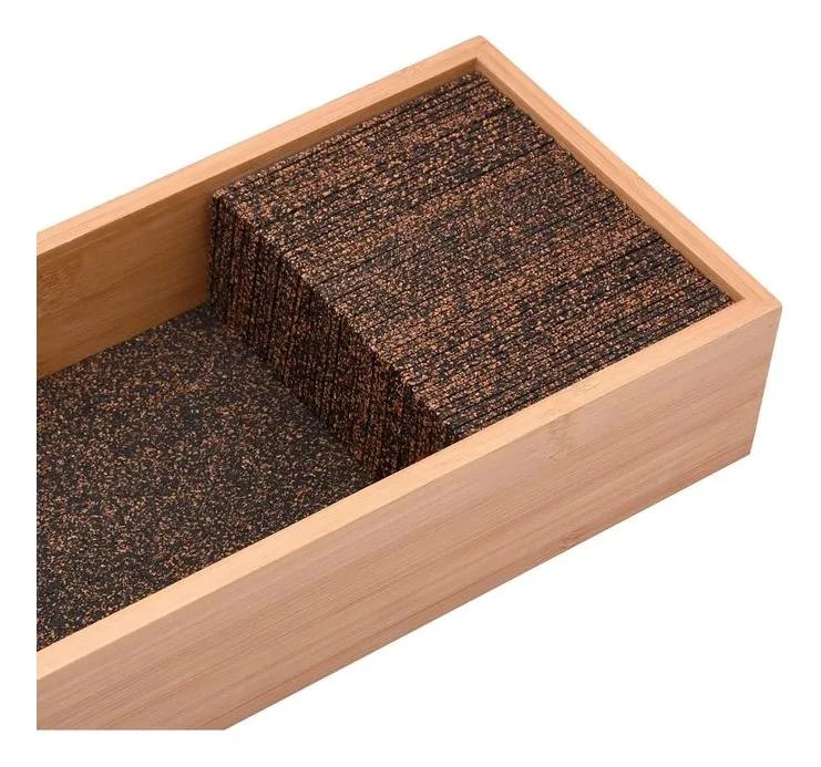 ORGANIZADOR DE CUCHILLOS DE BAMBU NATURAL PARA COCINA - 3