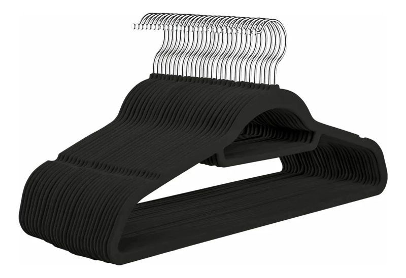 SET DE 30 COLGADORES DE ROPA DE TERCIOPELO ANTIDESLIZANTE - 4