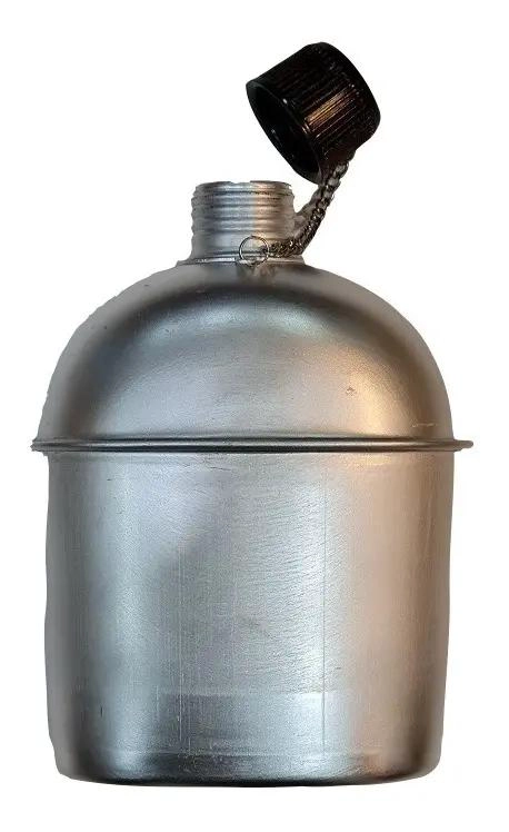CANTIMPLORA DE ALUMINIO CON FUNDA VERDE 1 LITRO - 4