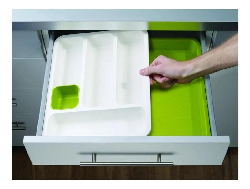 BANDEJA ORGANIZADORA EXTENSIBLE PARA CUBIERTOS DE COCINA - 3