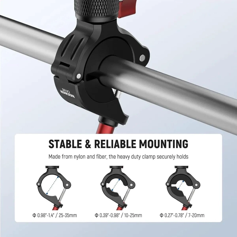 SOPORTE PARA CAMARA DE MANILLAR CON ROTACION 360° - 5