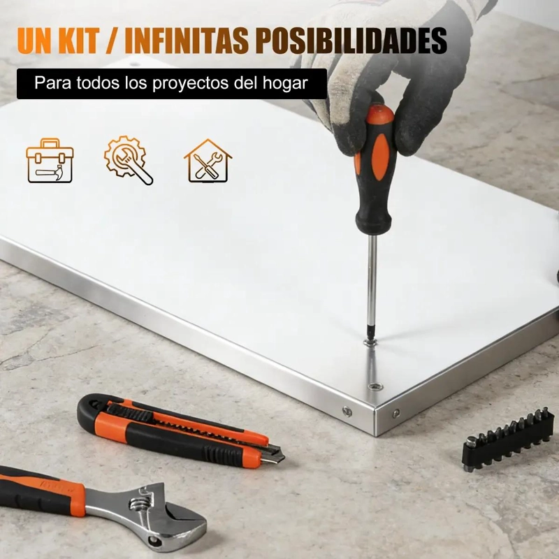 KIT DE HERRAMIENTAS MANUALES CON MALETIN - 5