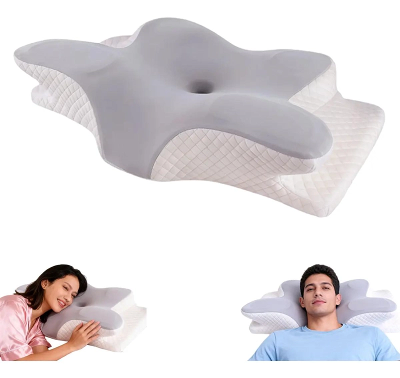 ALMOHADA ORTOPE DICA DE ESPUMA VISCOELASTICA PARA SOPORTE CERVICAL - 1