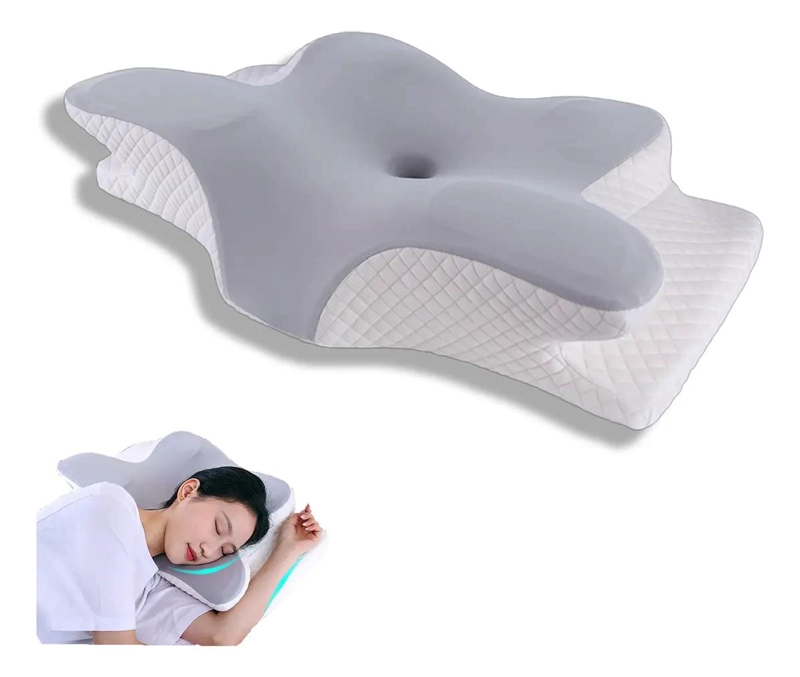 ALMOHADA ORTOPE DICA DE ESPUMA VISCOELASTICA PARA SOPORTE CERVICAL - 7