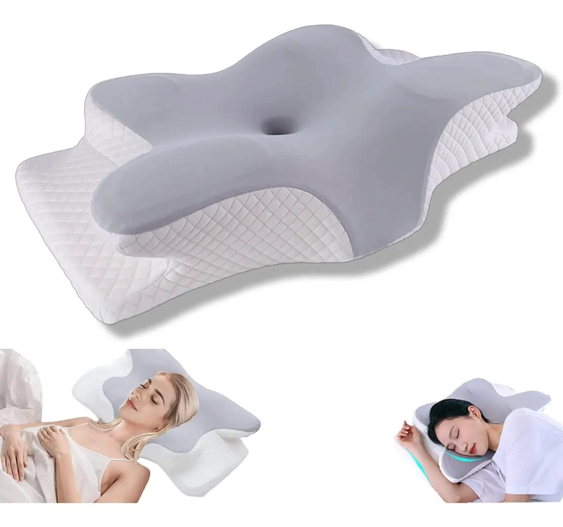 ALMOHADA ORTOPE DICA DE ESPUMA VISCOELASTICA PARA SOPORTE CERVICAL - 8