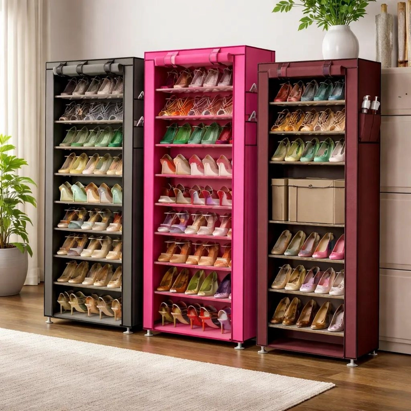 ORGANIZADOR DE ZAPATOS XL PARA 36 PARES CON CAJONES - 2