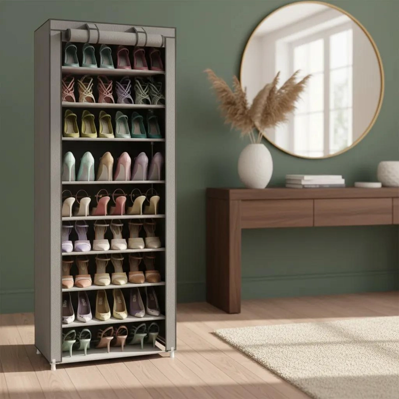 ORGANIZADOR DE ZAPATOS XL PARA 36 PARES CON CAJONES - 3