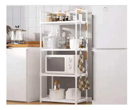 RACK ORGANIZADOR DE COCINA MULTIFUNCIONAL CON 4 REPISAS - 2
